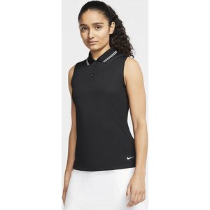 Nike W Dry Victory Polo Sleeveless Black