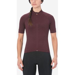 Giro Women's New Road Fietsshirt Ox Blood Heather S