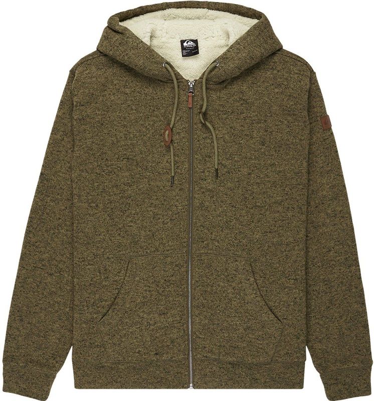 Quiksilver - Keller - Sweatshirt - Groen - Sherpa Voering - Heren