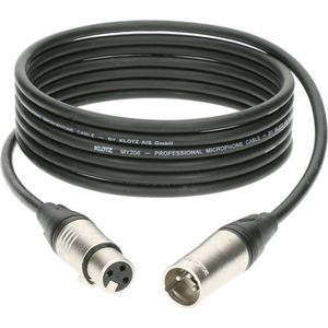 Klotz M1K1FM0750 Microfoonkabel zwart 7,5 m - Microfoonkabel