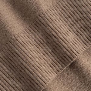 JOOP! Jeans - Sweatshirt - Donkerbeige - Effen - Lange Mouw