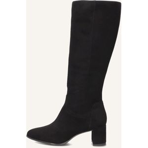 Lina Locchi - Enkellaarzen - Zwart - Suède