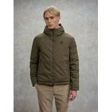 Blauervoor - 25WBLUC06082 - Omkeerbare Nylon Neopreen Ballard Marine Jas - Marineblauw - Casual