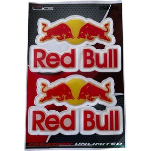 Red Bull - Sticker - 3D sticker - Motor - Red Bull sticker