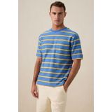 Sissy-Boy - T-shirt - Blauw gestreept