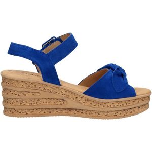 Gabor -Dames - blauw - sandalen - maat 39