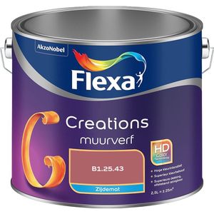 Flexa - Creations Muurverf Zijdemat - B1.25.43 - Mengverf - 2.5 Liter