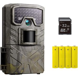 ApexArte® Wildcamera met Nachtzicht - Buitencamera - Waterdicht - Full HD