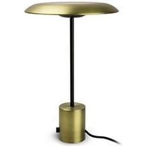 Faro HOSHI Satin gold and black - tafellamp 12w - LED - staal