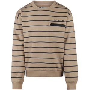 No Way Monday jongens trui loose fit Light grey