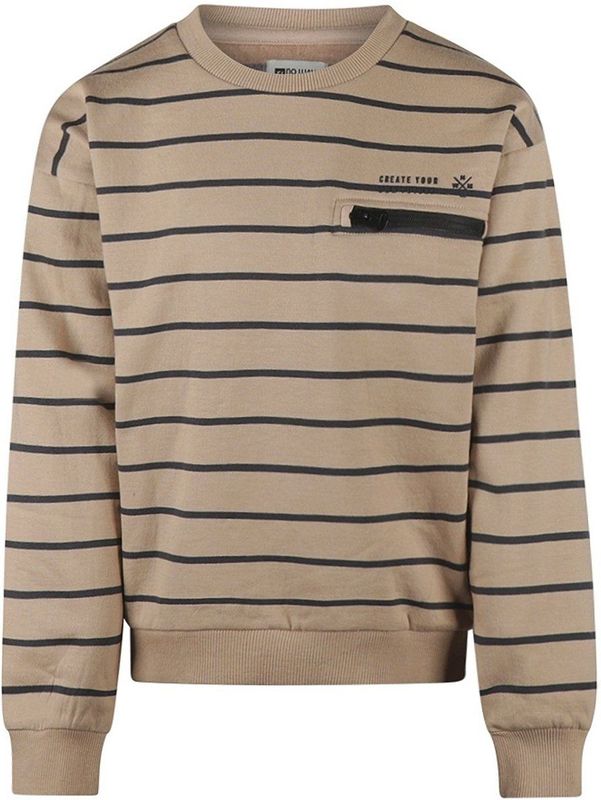 No Way Monday jongens trui loose fit Light grey