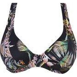 Freya - TAHITI NIGHTS UW High Apex Bikini Top - BLACK - Vrouwen