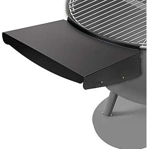 Grill Tafelplank voor 57cm Weber Master Touch & Originele Waterkoker Houtskool Grills - Vervangt Zijplank BBQ-tafel - Opvouwbaar - Charcoal Grill Parts Barbecue