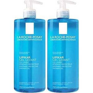 La Roche-Posay Lipikar Wasgel - voor een gevoelige huid - 2x750ml