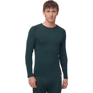 Heren Merino Thermo Shirt - Lange Mouw, Warm Thermo Top voor Buitensport