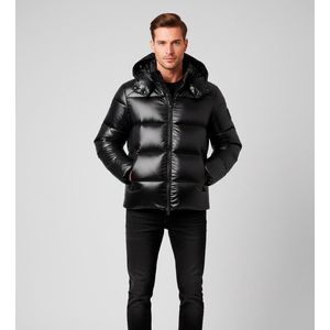 Save The Duck, Heren, Jassen, Zwart, Maat: 2XL Nylon,