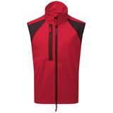 Portwest WX2 - Softshell Bodywarmer - Diep Rood - 4-weg Stretch Stof