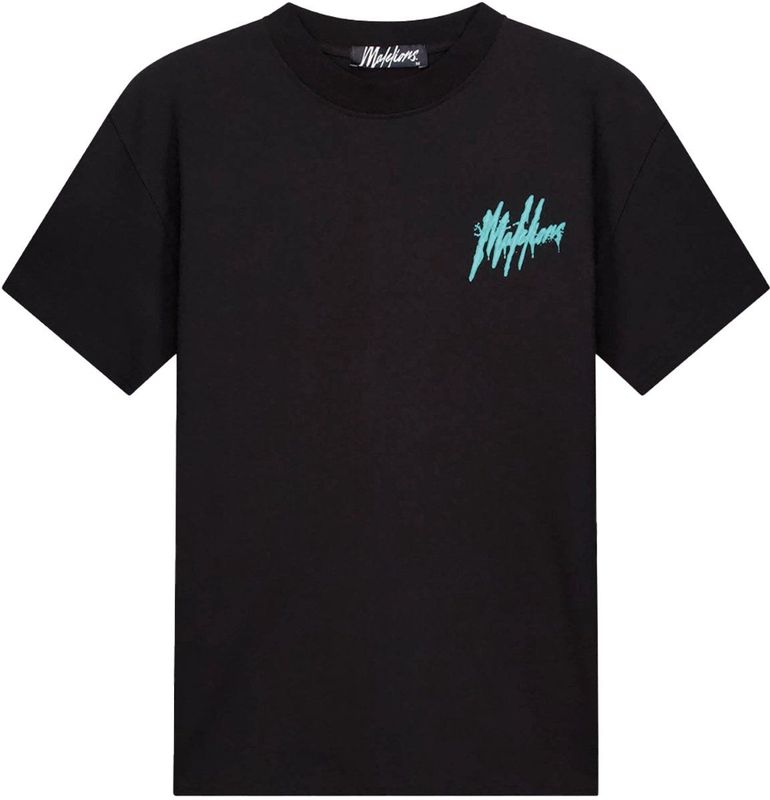 Malelions Signature Drip T-Shirt - Black XS