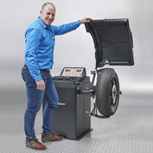 Datona® Digitaal autobanden balanceer apparaat 230V (inclusief adapters)