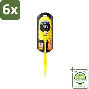 Swiffer - Duster XXL - Telescopische Plumeau - 360° Stofverwijdering - Handvat + 1 Doek - Voordeelverpakking - 6 stuks - Stofzuiger - Plumeau