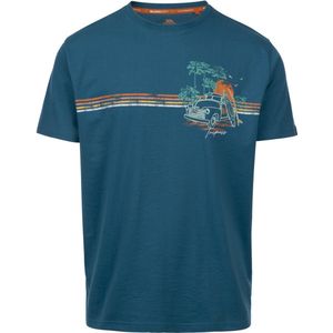 Trespass - T-Shirt Zama - Casual Printed T-shirt - Bondi Blue