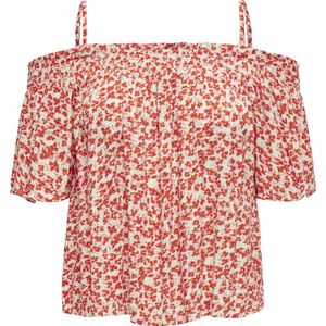 JDY - JDYTORI LIFE S/L OFF SHOULDER TOP WVN - Dames - Blouses