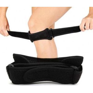 Knie Patella Band – 2 stuks – Patellaband – Knie brace – Verstelbaar – Knee Protection – Patellabrace – Knie Support – Fitness – One Size