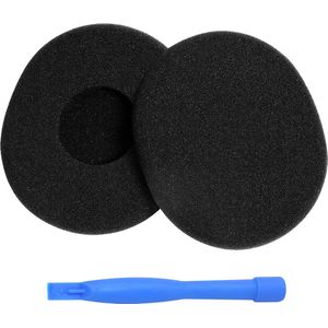 MMOBIEL Oorkussens voor Logitech H800 Hoofdtelefoon - Sponge Koptelefoon Oorkussen Oorkussens - Hoofdtelefoon Earpads – Zwart