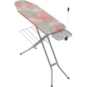Strijkplank met omkeerbare beugelbeugel - katoenen strijkplankovertrek - veilig transport - wasmand - voor Prestige