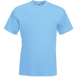 Fruit of the Loom t-shirts S licht blauw