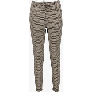 TwoDay dames broek bruin met print - Maat S