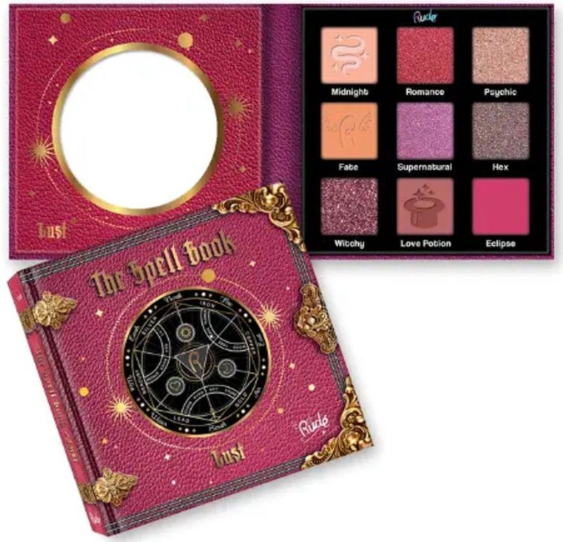 RUDE Cosmetics - The Spell Book Palette - Oogschaduw - 0,38 oz