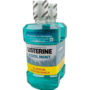 LISTERINE COOL MINT 2X600 ML