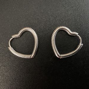 Oorhangers - 925 sterling zilver - zilverkleurig - buddha style - hart - valentijn - liefde - love
