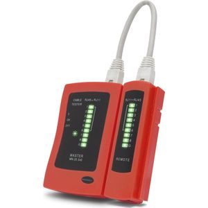 Maxwell Netwerk Tester - RJ45 RJ11 RJ12 - Incl. Batterij