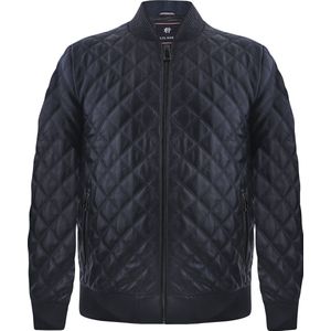 Felix Hardy Leren Jas Heren Donkerblauw - M