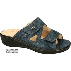 Fidelio Hallux -Dames - blauw donker - slippers & muiltjes - maat 42