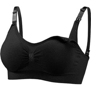 ATTREZZO® Voedingsbh - 70B - 70C - Zwart - Zonder Beugel