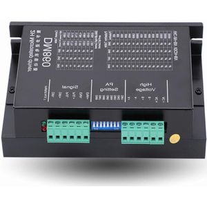 Stepper Motor Drivers 18-80VDC Motor Control Module 2.8-7.8a Industriële Automatisering Apparatuur Graveermachine Accessoires Ondersteuning PUL/DIR/CW/CCW-modus
