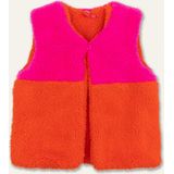 Oilily - Cuzzy bodywarmer - Roze - 74/12m