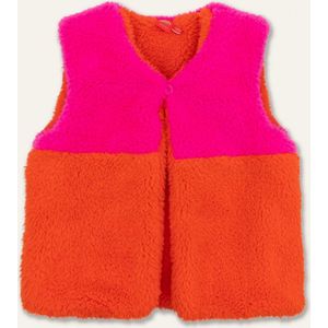 Oilily - Cuzzy bodywarmer - Roze - 74/12m