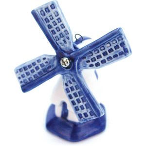 Molen delfts blauw