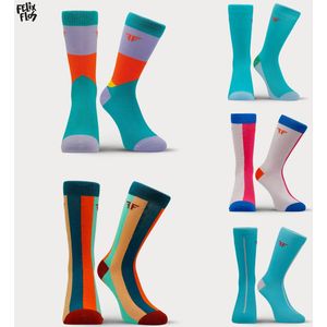 Felix Flos 5-Pack Design – Damessokken 39-42 – Stijlvol & Opvallend - Katoen - Duurzaam