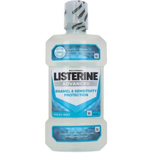 Listerine Fresh Mint Advanced Mouthwash - 500 ml