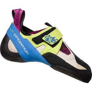 La Sportiva Skwama klimschoenen Dames beige/groen Schoenmaat 40 1/2