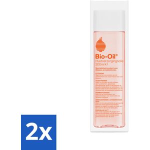 2 x Bio-Oil Huidverzorgingsolie 200 ml - Huidverzorging - Littekenvermindering - Striae - Pigmentvlekken - Droge Huid