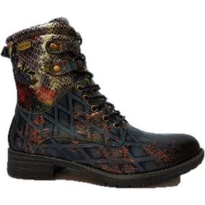 Laura Vita Veterboots Gacmayo 217 SL51584 17 Blauw Combi