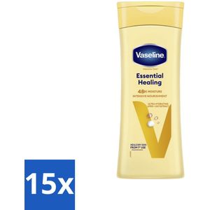 Vaseline Bodylotion Essential Healing 400 ml - Bulkverpakking - 15 stuks