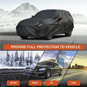 Autohoes Waterdichte Sedanhoes Buitenkant Bescherming _(Up To 460cm)