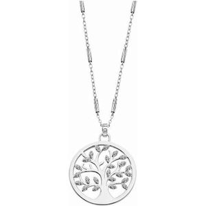 Lotus – Silver – Dames – Ketting – LP1892-1/1 Tree of life